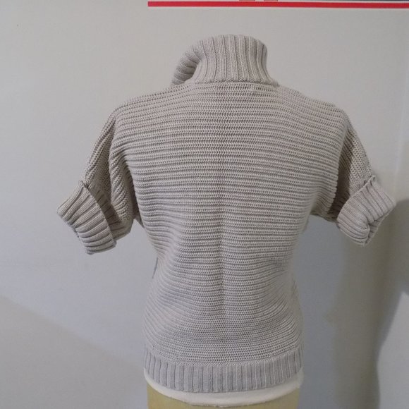 BANANA REPUBLIC Cream Thick Cardigan Sweater, S - Picture 5 of 5